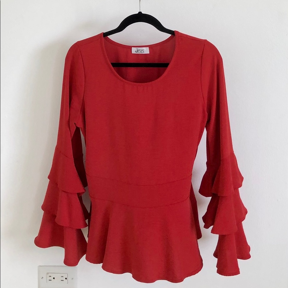 Terracota Long sleeves blouse
